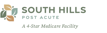 South Hills Post Acute four star logo
